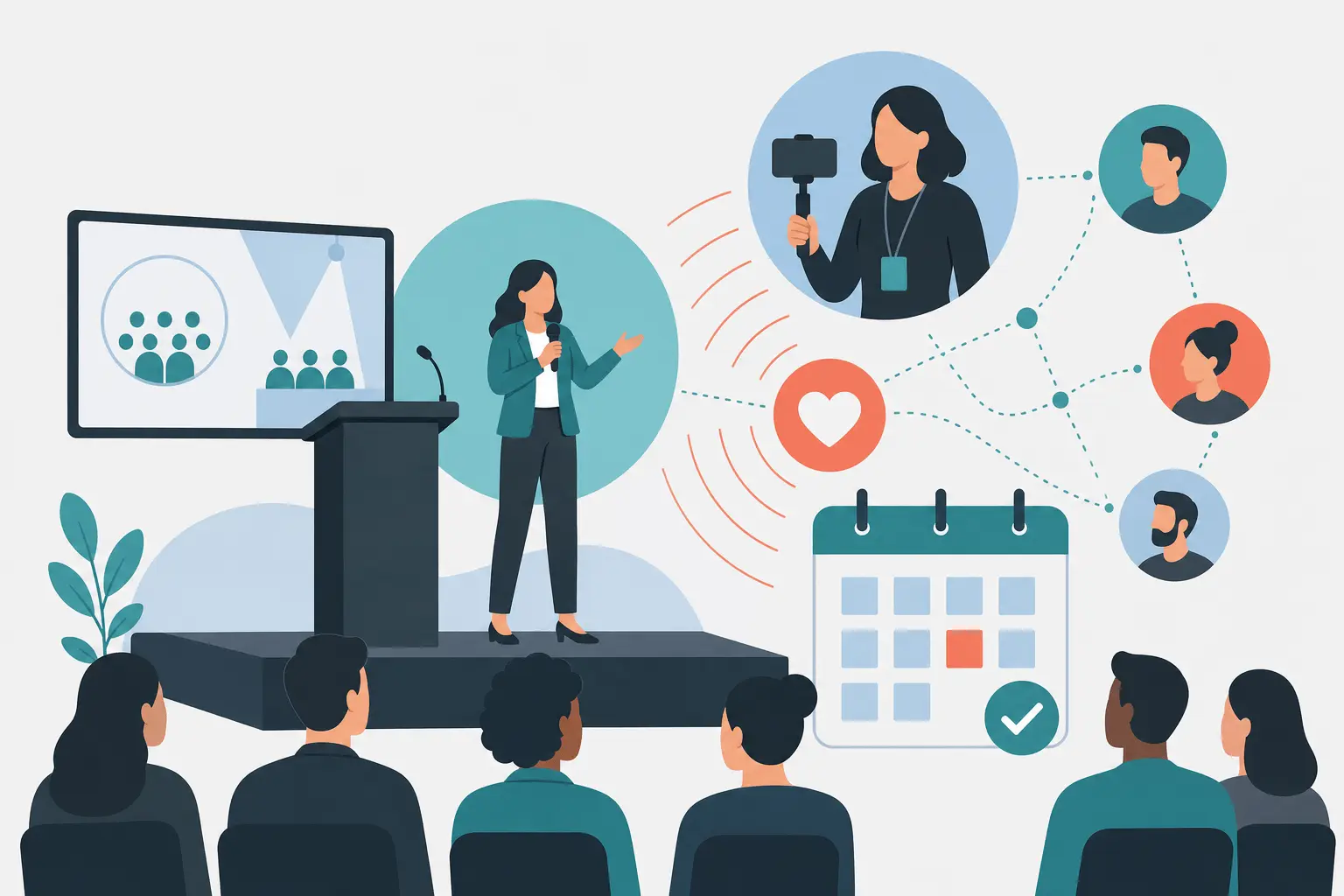 Event influencers: how B2B brands turn conferences into creator campaigns